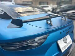 アルピーヌA110Rチュリニのカーボンリアウイング