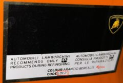 ランボルギーニカラーコードステッカー