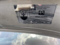 クアトロポルテのカラーコードステッカー