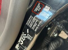 ギブリのカラーコード記載ステッカー