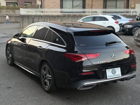CLA200dシューティングブレークリアビュー