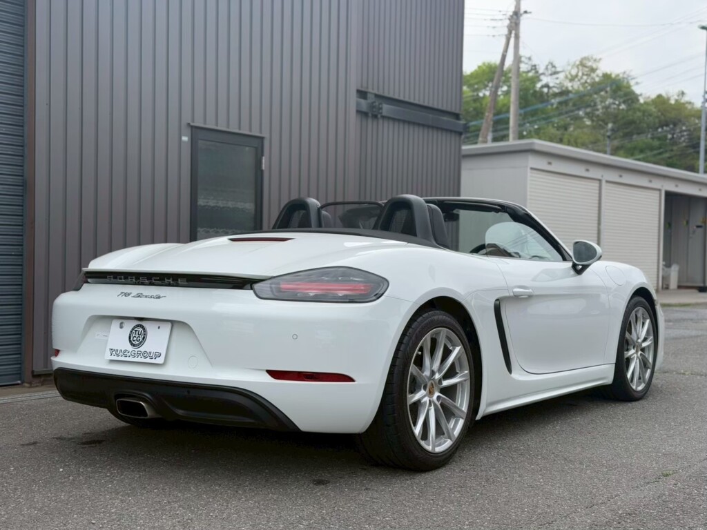 718ボクスターのリア